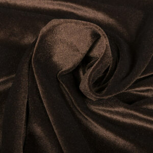 Terciopelo licra marrón