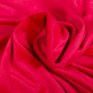 Terciopelo licra rojo