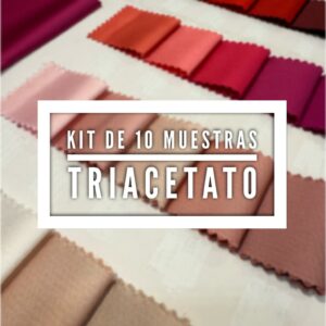Kit de 10 muestras de Triacetato