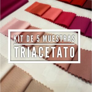Kit de 5 muestras de Triacetato