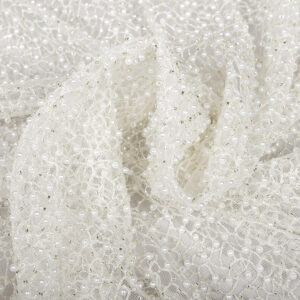 Paillette pedrería blanco natural