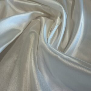Mikado / Raso seda blanco natural