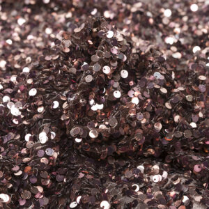 Paillette lentejuela marrón