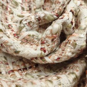 Tweed/Chanel fondo marfil