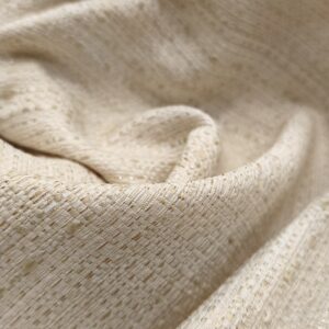 Tweed/Chanel marfil con hilo de lúrex