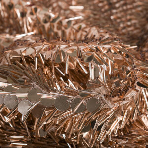 Paillette lentejuela y canutillo dorado