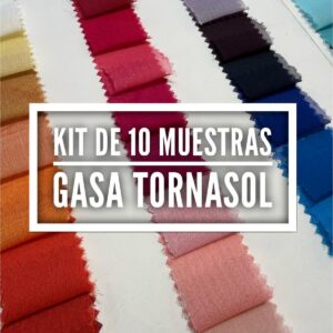 Kit de 10 muestras de Gasa Tornasol
