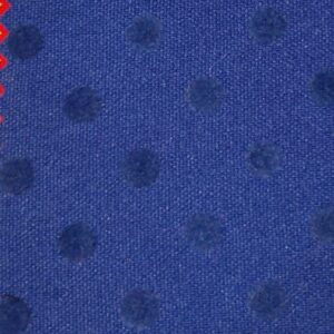 Strech azulina con lunar flocado azulina